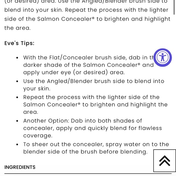 🌙💕Eve Pearl Concealer Blender Brush - Picture 8 of 8